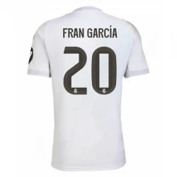 Koszulka Piłkarska Real Madryt Fran Garcia #20 2025-26 Domowa Męska