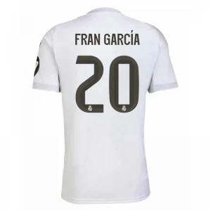 Koszulka Piłkarska Real Madryt Fran Garcia #20 2025-26 Domowa Męska