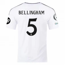 Koszulka Piłkarska Real Madryt Jude Bellingham #5 2024-25 UCL Domowa Męska