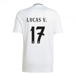 Koszulka Piłkarska Real Madryt Lucas V. #17 2024-25 Domowa Męska