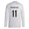 Koszulka Piłkarska Real Madryt Rodrygo #11 2024-25 Domowa Męska Długi Rękaw