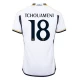 Koszulka Piłkarska Real Madryt Tchouameni #18 2023-24 Domowa Męska