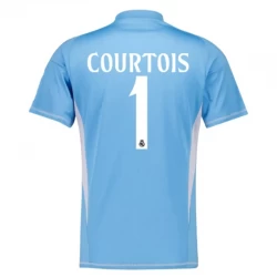 Koszulka Piłkarska Real Madryt Thibaut Courtois #1 2024-25 Bramkarska Domowa Męska