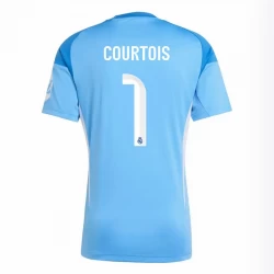 Koszulka Piłkarska Real Madryt Thibaut Courtois #1 2025-26 Bramkarska Domowa Męska