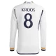 Koszulka Piłkarska Real Madryt Toni Kroos #8 2023-24 Domowa Męska Długi Rękaw