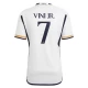 Koszulka Piłkarska Real Madryt Vinicius Junior #7 2023-24 Domowa Męska