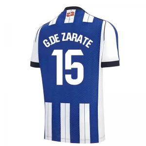 Koszulka Piłkarska Real Sociedad G. De Zarate #15 2025-26 Domowa Męska