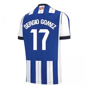 Koszulka Piłkarska Real Sociedad Sergio Gomez #17 2025-26 Domowa Męska