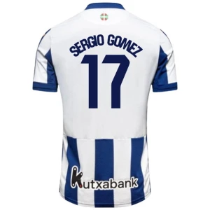 Koszulka Piłkarska Real Sociedad Sergio Gomez #17 2026-27 Domowa Męska