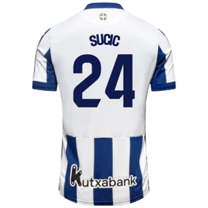 Koszulka Piłkarska Real Sociedad Sucic #24 2026-27 Domowa Męska