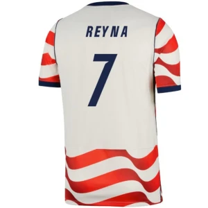 Koszulka Piłkarska Reyna #7 USA Mistrzostwa Świata 2026 Domowa Męska