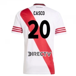 Koszulka Piłkarska River Plate Casco #20 2025-26 Domowa Męska