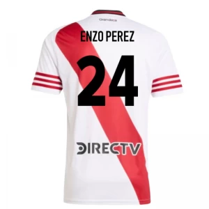 Koszulka Piłkarska River Plate Enzo Perez #24 2025-26 Domowa Męska