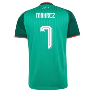 Koszulka Piłkarska Riyad Mahrez #7 Algieria Mistrzostwa Świata 2026 Wyjazdowa Męska