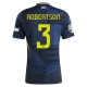 Koszulka Piłkarska Robertson #3 Szkocja Mistrzostwa Europy 2024 Domowa Męska