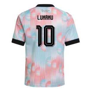 Koszulka Piłkarska Romelu Lukaku #10 Belgia Mistrzostwa Świata 2026 Wyjazdowa Męska
