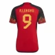 Koszulka Piłkarska Romelu Lukaku #9 Belgia Mistrzostwa Świata 2022 Domowa Męska