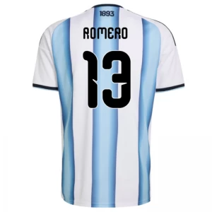 Koszulka Piłkarska Romero #13 Argentyna Mistrzostwa Świata 2026 Domowa Męska