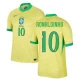 Koszulka Piłkarska Ronaldinho Gaúcho #10 Brazylia Copa America 2024 Domowa Męska