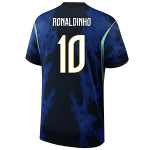 Koszulka Piłkarska Ronaldinho Gaúcho #10 Brazylia Mistrzostwa Świata 2026 Wyjazdowa Męska