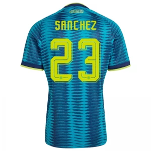 Koszulka Piłkarska Sanchez #23 Kolumbia Mistrzostwa Świata 2026 Wyjazdowa Męska