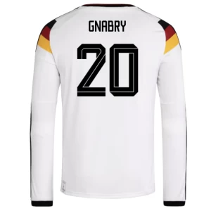 Koszulka Piłkarska Serge Gnabry #20 Niemcy Mistrzostwa Świata 2026 Domowa Męska Długi Rękaw