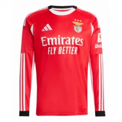 Koszulka Piłkarska SL Benfica 2025-26 Domowa Męska Długi Rękaw