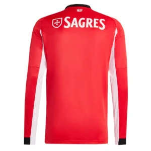 Koszulka Piłkarska SL Benfica 2025-26 Domowa Męska Długi Rękaw
