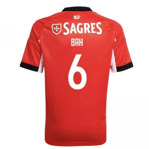 Koszulka Piłkarska SL Benfica Bah #6 2025-26 Domowa Męska