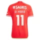 Koszulka Piłkarska SL Benfica Di Marai #11 2023-24 UCL Domowa Męska