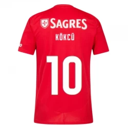 Koszulka Piłkarska SL Benfica Kokcu #10 2024-25 Domowa Męska