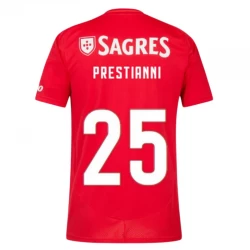 Koszulka Piłkarska SL Benfica Prestianni #25 2024-25 Domowa Męska