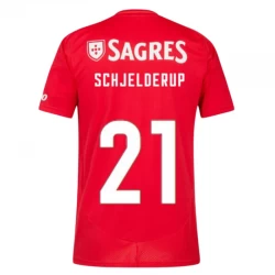 Koszulka Piłkarska SL Benfica Schjelderup #21 2024-25 Domowa Męska