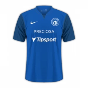 Koszulka Piłkarska Slovan Liberec 2023-24 Domowa Męska