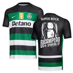 Koszulka Piłkarska Sporting Lisbon CP 2024-25 Primeira Liga Champion Domowa Męska