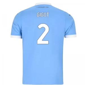 Koszulka Piłkarska SS Lazio Gigot #2 2025-26 Domowa Męska