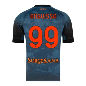 Koszulka Piłkarska SSC Napoli Anguissa 99 Halloween 2025-26 Domowa Męska