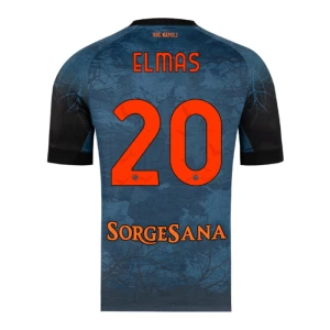 Koszulka Piłkarska SSC Napoli Elmas 20 Halloween 2025-26 Domowa Męska