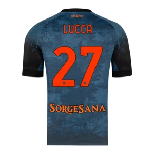 Koszulka Piłkarska SSC Napoli Lucca 27 Halloween 2025-26 Domowa Męska