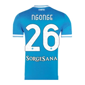 Koszulka Piłkarska SSC Napoli Ngonge #26 2025-26 Domowa Męska
