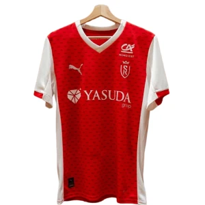 Koszulka Piłkarska Stade de Reims 2025-26 Domowa Męska