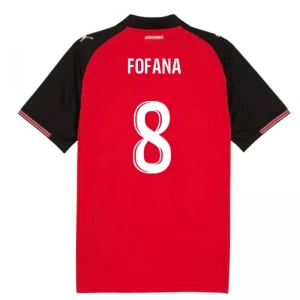 Koszulka Piłkarska Stade Rennais FC Fofana #8 2025-26 Domowa Męska