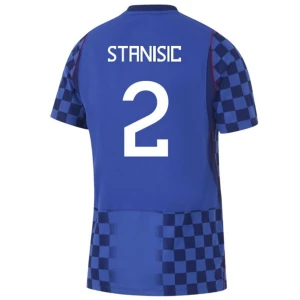 Koszulka Piłkarska Stanisic #2 Chorwacja Mistrzostwa Świata 2026 Wyjazdowa Męska