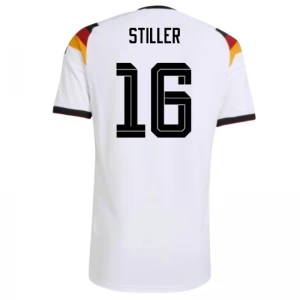 Koszulka Piłkarska Stiller #16 Niemcy Mistrzostwa Świata 2026 Domowa Męska