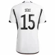 Koszulka Piłkarska Sule #15 Niemcy Mistrzostwa Świata 2022 Domowa Męska