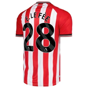 Koszulka Piłkarska Sunderland AFC E. Le Fee #28 2025-26 Domowa Męska