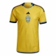 Koszulka Piłkarska Szwecja 2022 Domowa Męska