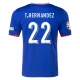 Koszulka Piłkarska T. Hernandez #22 Francja Mistrzostwa Europy 2024 Domowa Męska