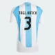 Koszulka Piłkarska Tagliafico #3 Argentyna Copa America 2024 Domowa Męska