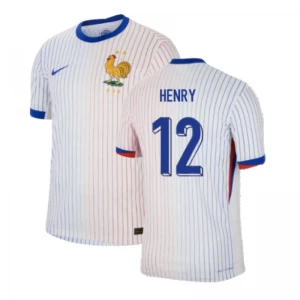 Koszulka Piłkarska Thierry Henry #12 Francja Mistrzostwa Europy 2024 Wyjazdowa Męska